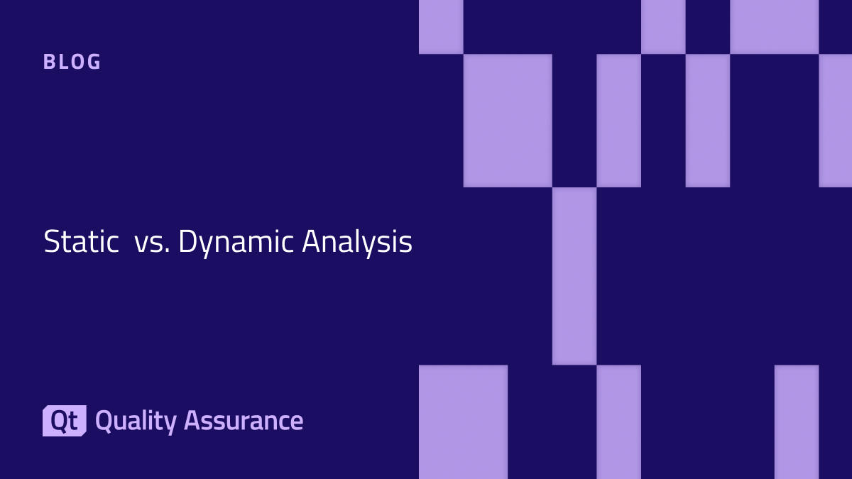 Static vs. Dynamic Code Analysis